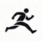 mksport体育股份有限公司官方Logo - 橙色与深蓝色交织的抽象运动图案